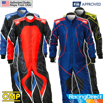 OMP - KS-3X ART Karting Suit | FIA Rated Kart Racing | FIA8877 | Youth & Adult