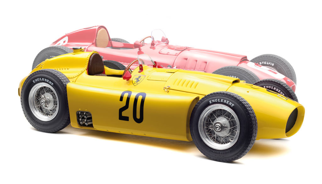CMC M-184 Ferrari D50 Bundle of 2 Cars, #20 in Yellow & #6