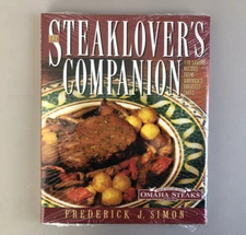 *Brand New/Sealed* STEAKLOVER'S COMPANION COOKBOOK 170 Recipes Omaha Steaks HCDJ