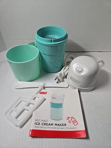 DASH My Pint: Ice Cream Maker for Gelato, Sorbet + Frozen Yogurt No Box