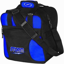 Storm 1 Ball SIngle Solo Tote Bowling Bag Blue