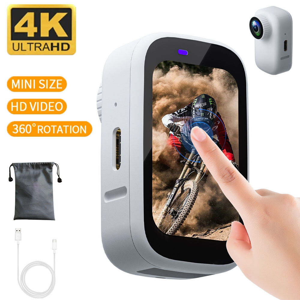 Sport Action Camera 4K HD Wireless Camera Mini Portable Body Camera Audio DVR US-image