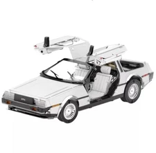 Fascinations Metal Earth DELOREAN DMC 3D Laser Cut Steel Puzzle Model Kit MMS181