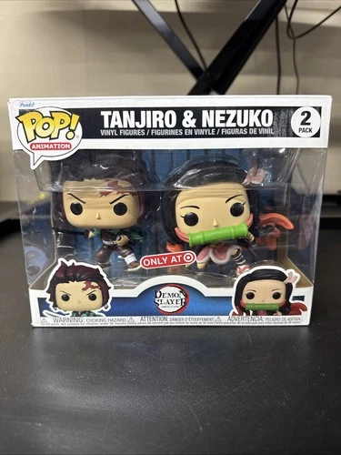 Funko Pop! Demon Slayer Tanjiro & Nezuko 2 Pack Target Exclusive