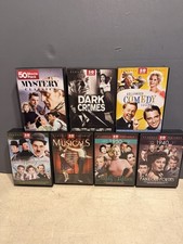 Lot of 7 DVD Box Set Classic Features 50 Movies Each Set 350 Movies Total
