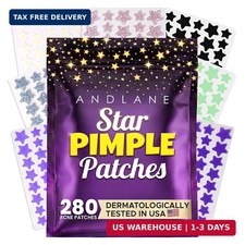 280Pcs Star Pimple Patches for Face - Pimple Patches Cute Stars - Hydrocolloid,