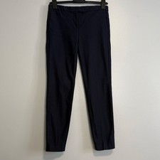 J Crew Ryder Blue Cotton Stretch Skinny Leg Dress Pants 8