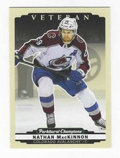 2022-23 Parkhurst Champions Hockey Avalanche Nathan MacKinnon Card #208