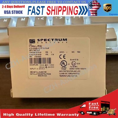 1734SC-IF4U AB Spectral Control 4 CH Universal Analysis Input New US Free Tax