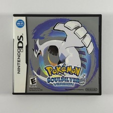 Pokemon SoulSilver Version Nintendo DS Case Manual Inserts Only No Game OEM