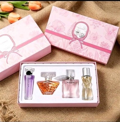 Women Perfume Gift Set 4PCS Long Lasting Luxury Fragrance Eau De Parfum Collect