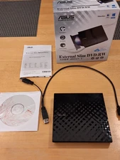 ASUS SDRW-08D2S-U External Slim 8X DVD-RW Optical Drive NEW in Open Box
