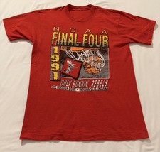 Vintage UNLV Basketball NCAA Final Four 1991 Shirt Size XL