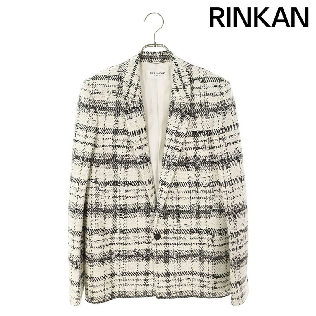 Saint Laurent Paris 21SS 64461 Y1C66 tweed design giacca uomo 42 usato76d