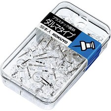 KOKUYO plastic drawing tack Dharma type transparent Kahi-25T
