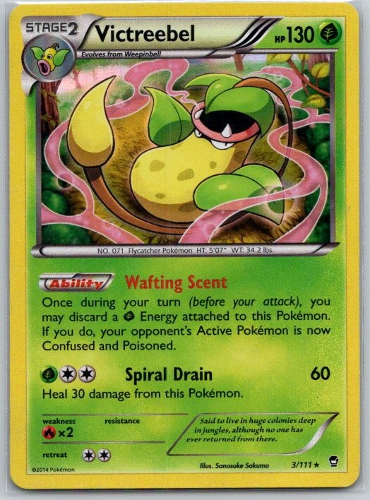 Victreebel 3/111 XY - Furious Fists MP