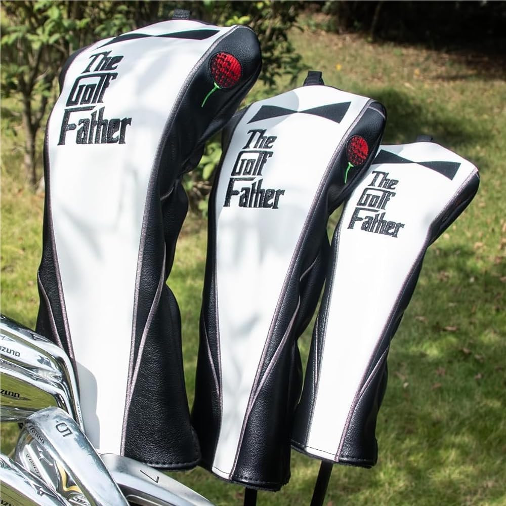 Golf Club Head Covers for Driver/Fairway Wood/Hybrid/1Fh/Putter/Irons/Gloves Hol