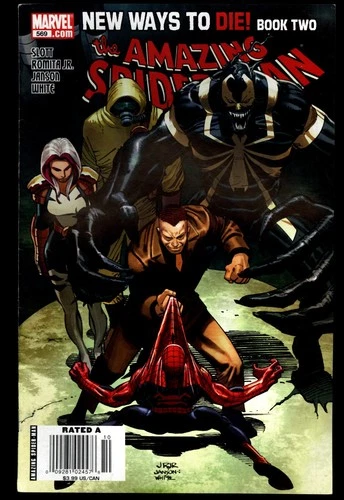 Amazing Spider-Man #569 Marvel 2008 (FN/VF) 1st App. Anti-Venom RARE NEWSSTAND!