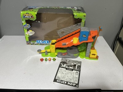 2012 Trash Pack Sewer Dump Slime Playset With Box Near Complete