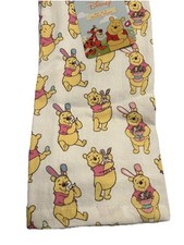 2 Pack Disney Winnie the Pooh Easter Bunny Spring Kitchen Towels 16 X 26 NEW