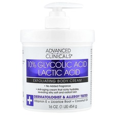 10% Glycolic Acid, Lactic Acid, Exfoliating B...
