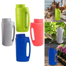 Salt Spreader Handheld Portable with Cover Multifunctional 2L Bottle Ice Melt