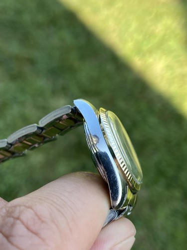 Orologio Watch Baume & Mercier Lady 1215 Baumatic Vintage Swiss Rare - Picture 10 of 24