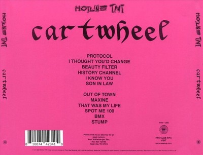 HOTLINE TNT CARTWHEEL NEW CD