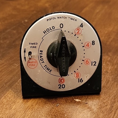 Vintage Mark-Time Portable Pistol Match Timer Practice | eBay
