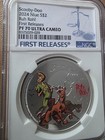 2024 Niue Scooby-Doo! – Ruh Roh! Coin 1oz Silver Coin NGC Graded PF70/1000 Made! — photo 3