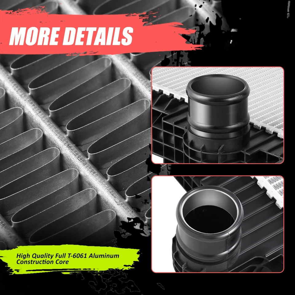 Radiador de refrigeración de núcleo de aluminio estilo fábrica para Kenworth T660 T370 T400 09-13 Foto 4 de 4