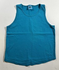 Vintage Nike Tank Top Blank Silver Tag Made In USA Small 16.5x20.5 Inch 80s 90s