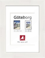 Holz Bilderrahmen GöTeborg Weiß, 21 X 29,7 Cm Bilderrahmen