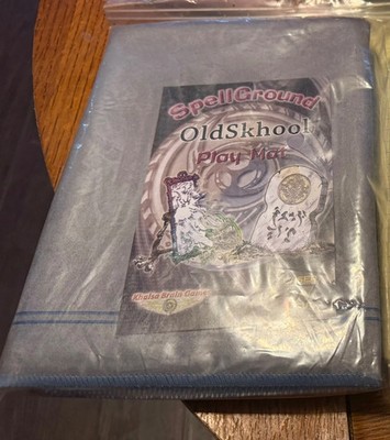 2023 Spellground Playmat 2-Player Oldskhool Gray V7  + Extra Bonus