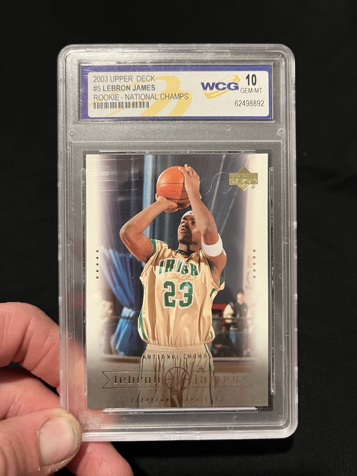 LeBron James & 7-Card Lot PSA 6 Auth 2003/2024-25 Rookie view 4