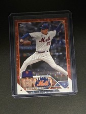 2023 Topps Update #US43 Brooks Raley Red Foil #/199 New York Mets 