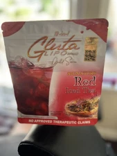 Gluta Lipo Red Iced Tea 12-in-1  Detox Slimming Whitening Anti-Aging 10 Sachets