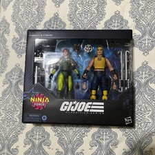 Hasbro GI Joe Classified Ninja Force Scarlett & T'Jbang 2-Pack 6in In Hand read
