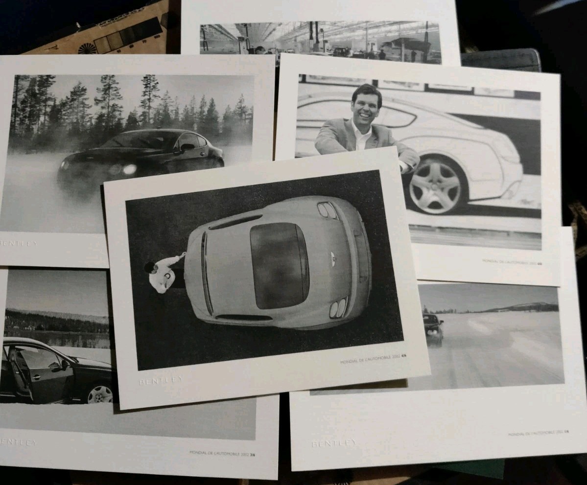 Limited Edition Art Print Bentley Continental GT Brochure Pack image 8