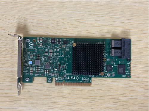 Carte contrôleur raid SAS double port LSI Intel RS3UC080 PCI-E SYM-370-1099-00 HH - Photo 3/3