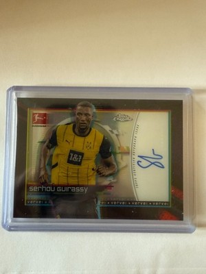 Topps Chrome Bundesliga 24-25 Guirassy Dortmund Verve Autogram