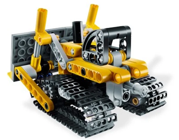 LEGO Technic 8259 Mini Bulldozer, photo 2 sur 3