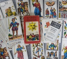Vintage Tarot Cards 1JJ AG Muller Switzerland 1970 Full Deck