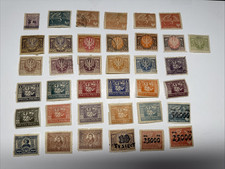 Poland 1921-1923  Stamp  Group  Used & Unused   Hinged  (Lot 36a File 65)