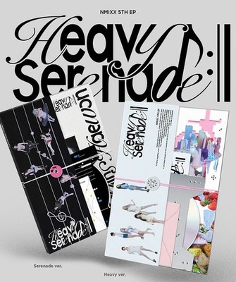 NMIXX HEAVY SERENADE 5th Album RANDOM Ver/CD+Photo Book+4 Card+