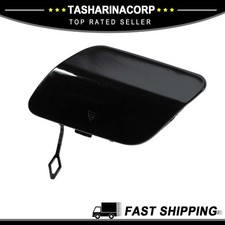 Rear Car Bumper Tow Hook Covers For Mercedes-benz No.a2058850224 Black Metallic