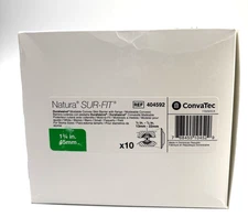 10 Convatec 404592 Sur-Fit Natura Moldable Skin Barriers 1¾" Flange Exp 06/2026