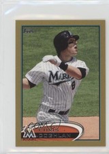 2012 Topps Mini Gold 56/61 Chris Coghlan #222 1h1