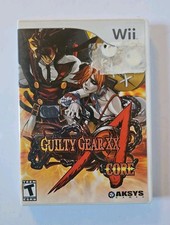Guilty Gear XX: Accent Core Nintendo Wii, 2007 COMPLETE Tested & Working