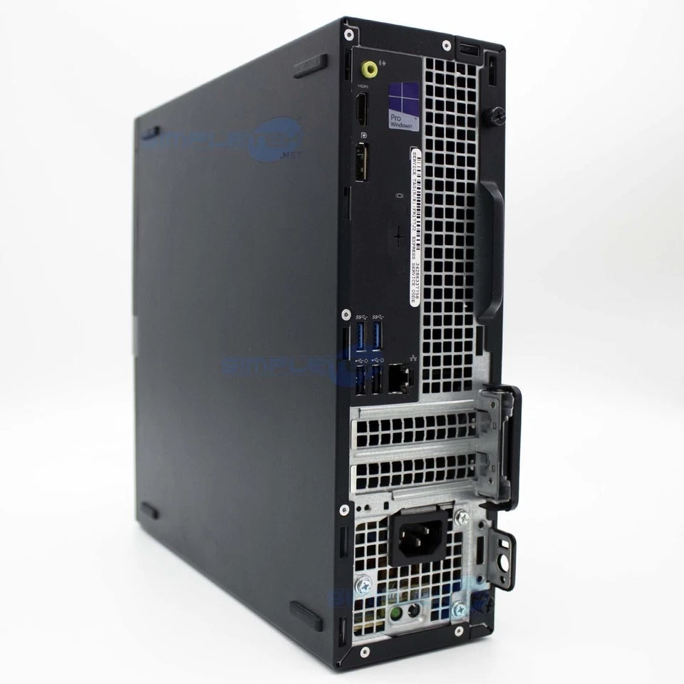 Dell OptiPlex 3040 SFF i3 6100 16GB 240GB 2GPU WINDOWS10 Desktop Computer HDMI - Image 2 of 4